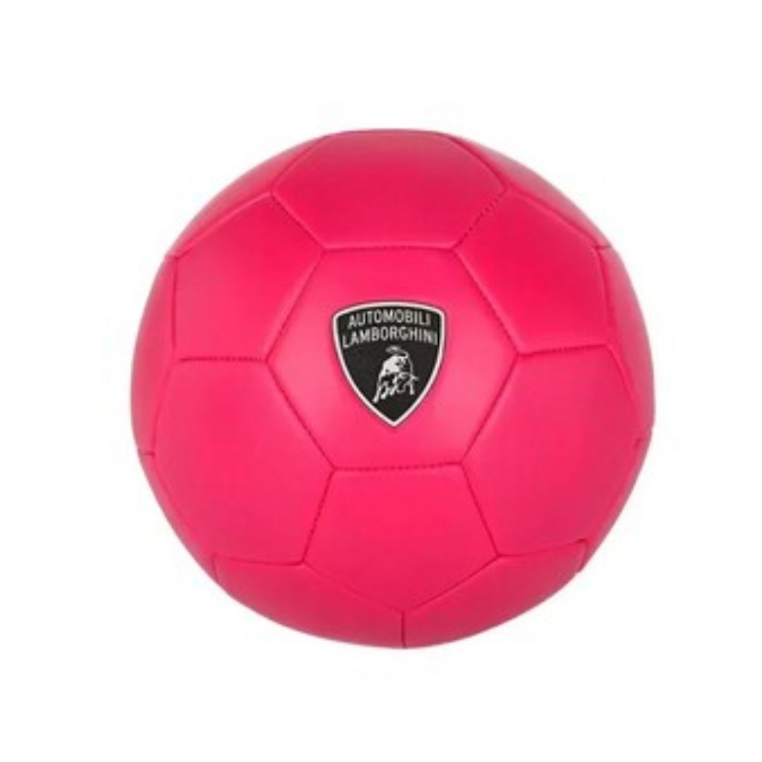 Lamborghini #5 Machine Sewing PVC Soccer Ball - Pink