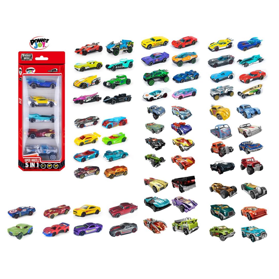 P.Joy V.Vroom DC Viper Wheelz 5in1 1/64