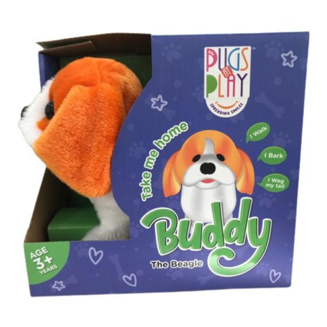 Pugs at Play Walking Buddy 6.5in B/O Value