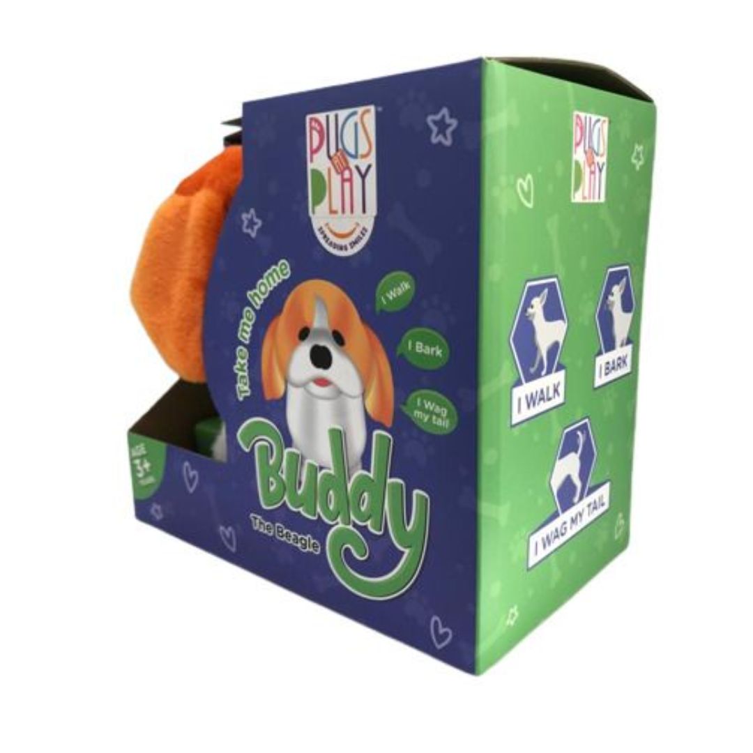 Pugs at Play Walking Buddy 6.5in B/O Value