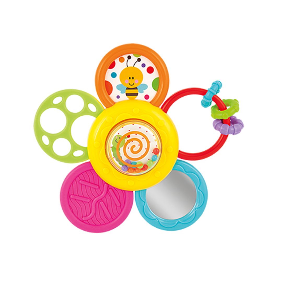 Daisy Spin Rattle 'N Teether