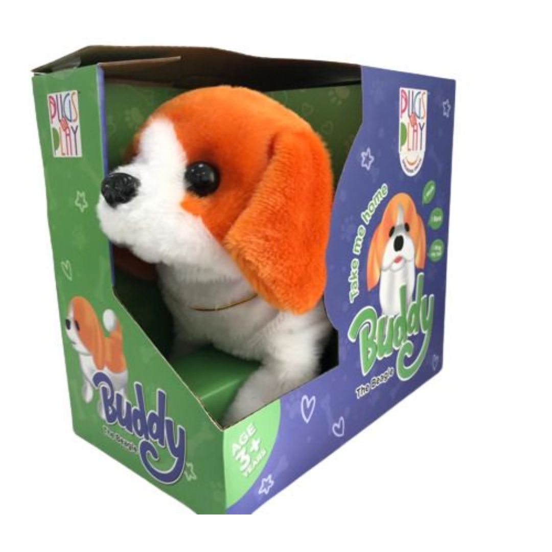 Pugs at Play Walking Buddy 6.5in B/O Value