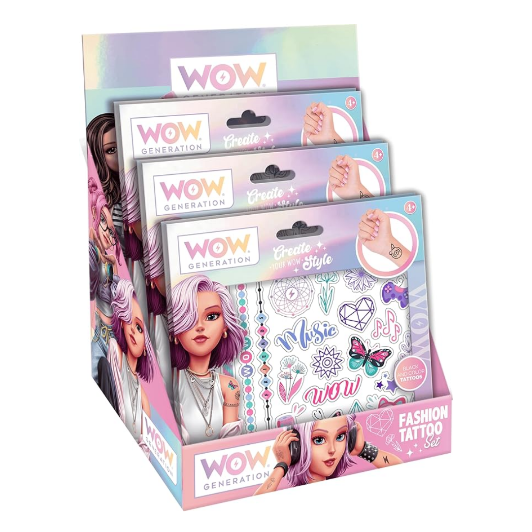 Tattoo Set Box WOW Generation