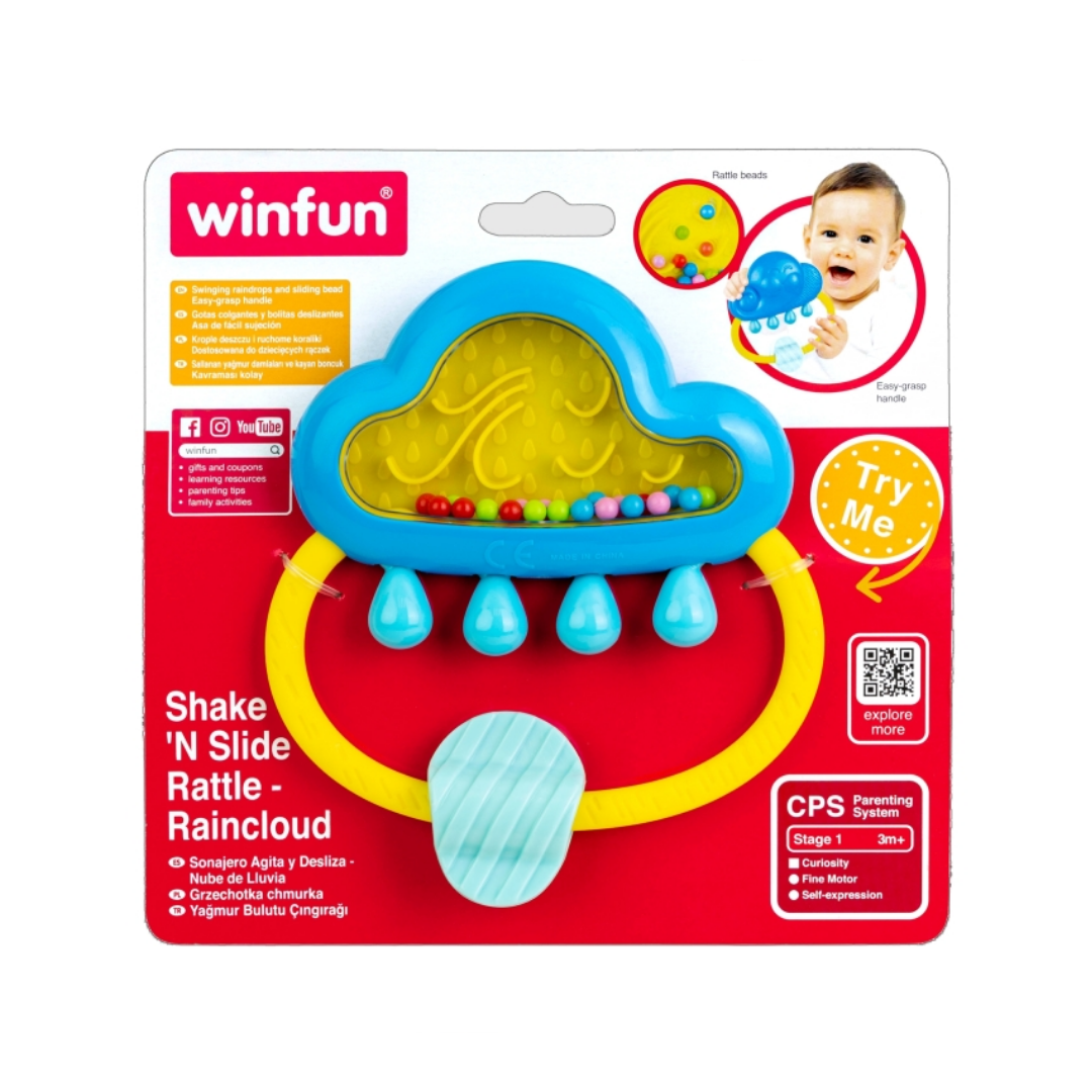 Shake 'N Slide Rattle - Raincloud