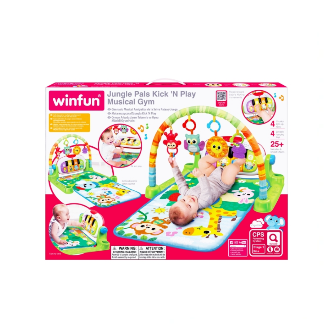 Jungle Pals Kick'N Play Musical Gym