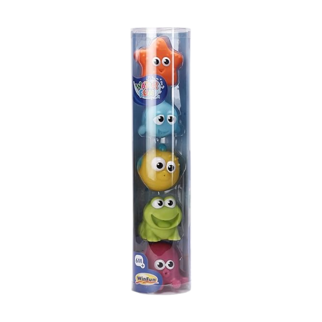 Splash 'N Squirt Bathtime Pals - 5pcs