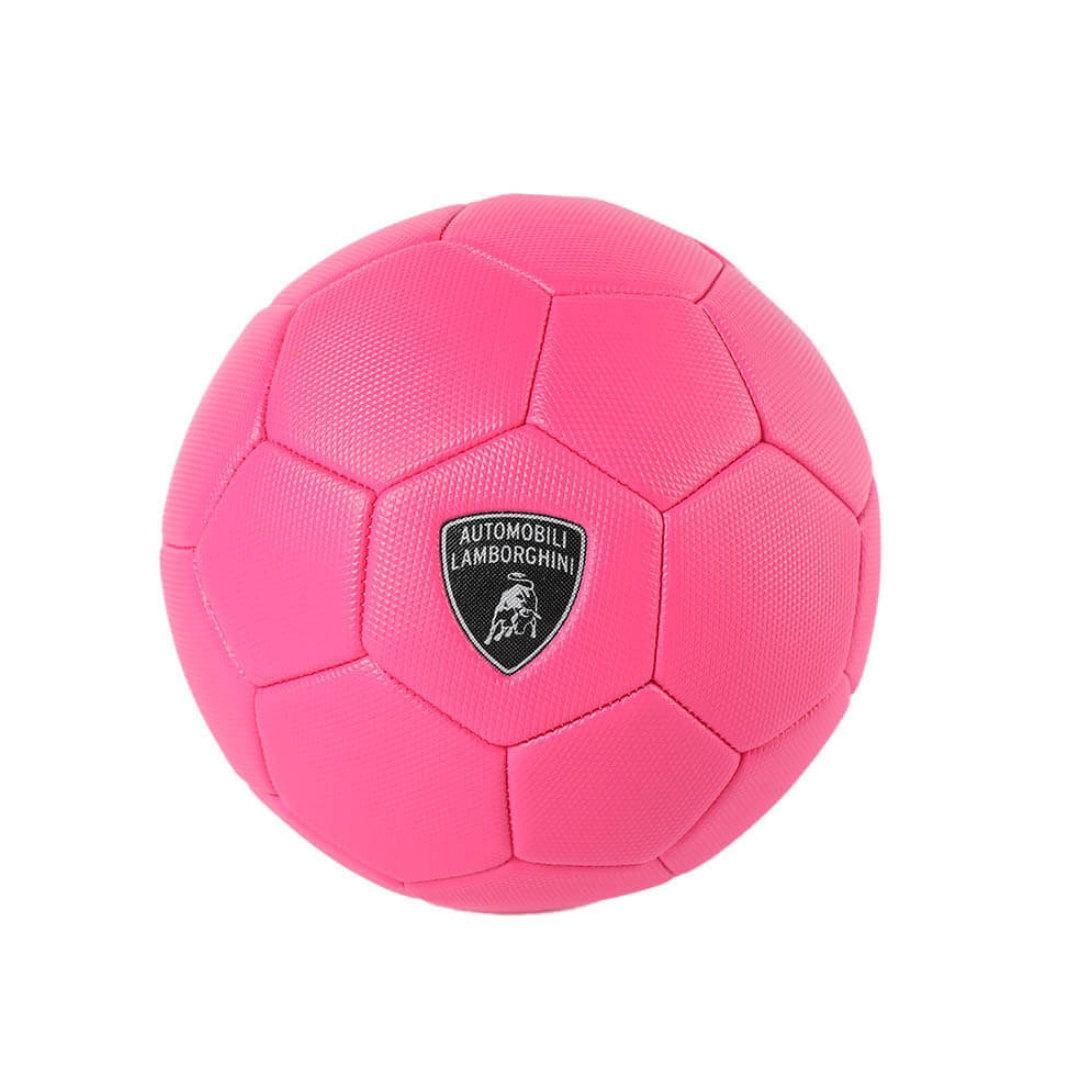 Lamborghini Size 5 PVC Soccer Ball - Pink (LFB661)