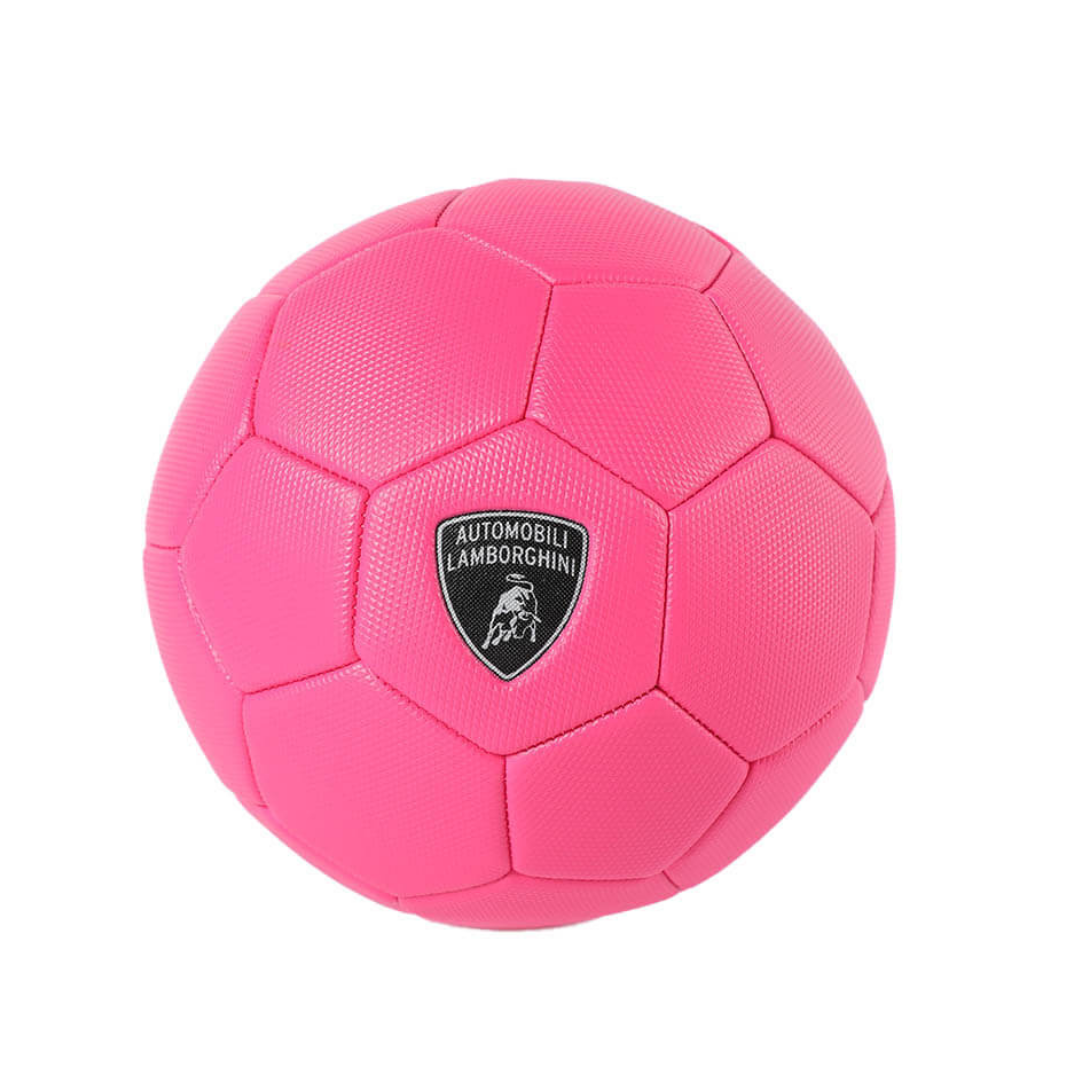 Lamborghini Size 5 PVC Soccer Ball - Pink (LFB661)