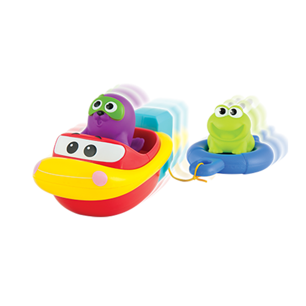 Pull 'N Go Boat Set