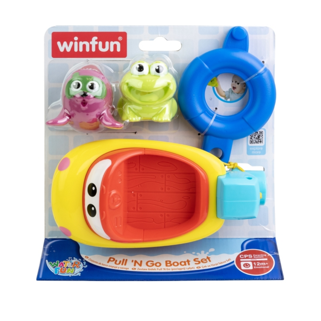Pull 'N Go Boat Set