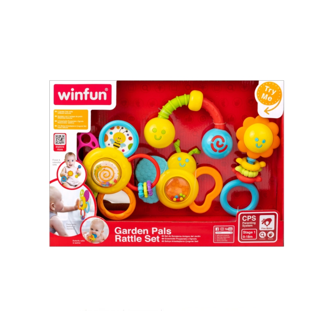 Garden Pals Rattle Set