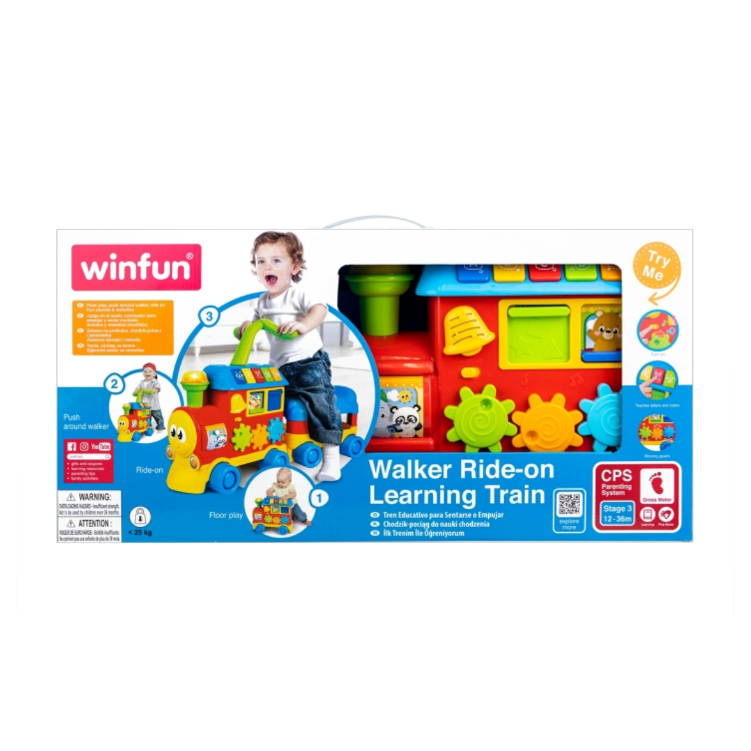 Walker Ride-On Learning Train