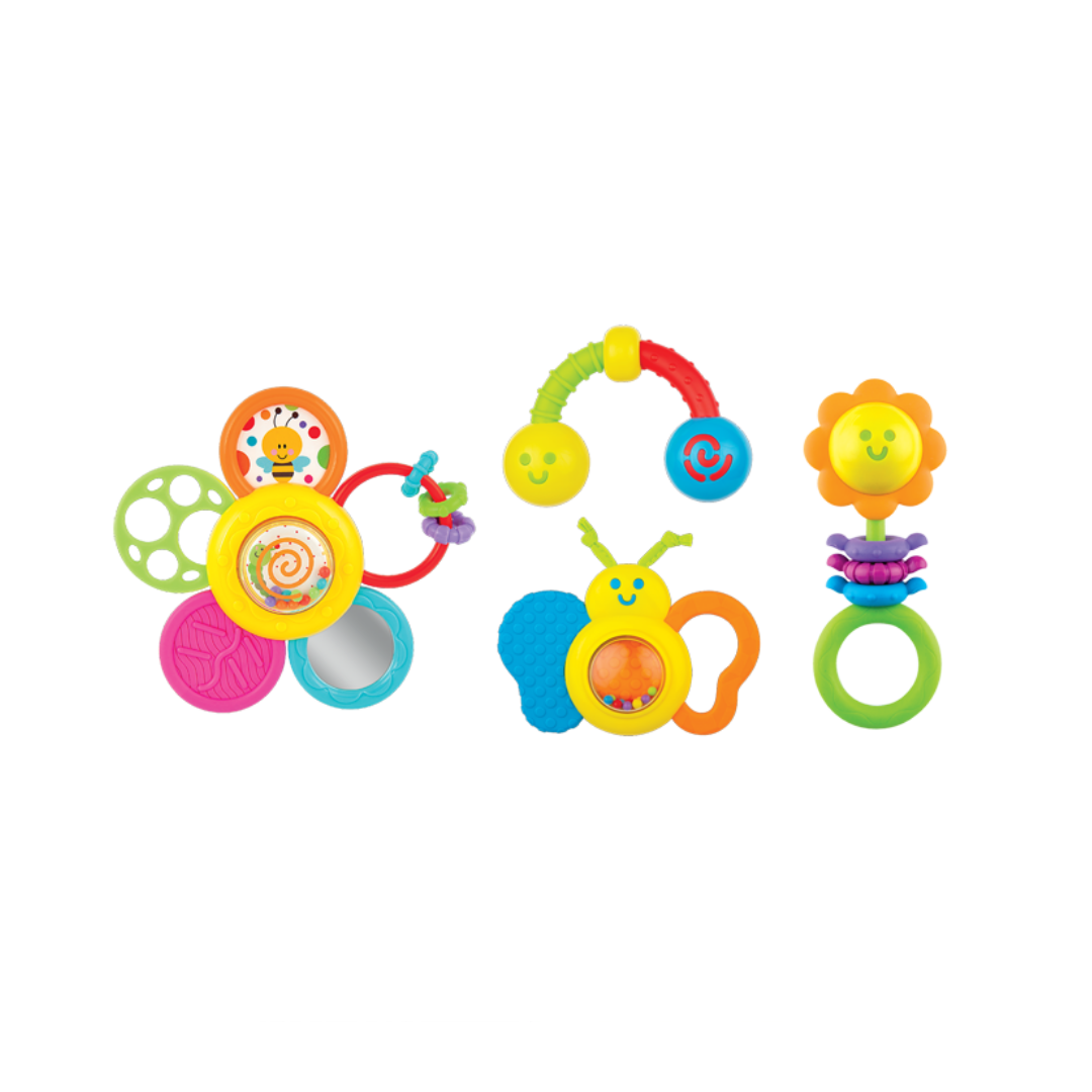 Garden Pals Rattle Set