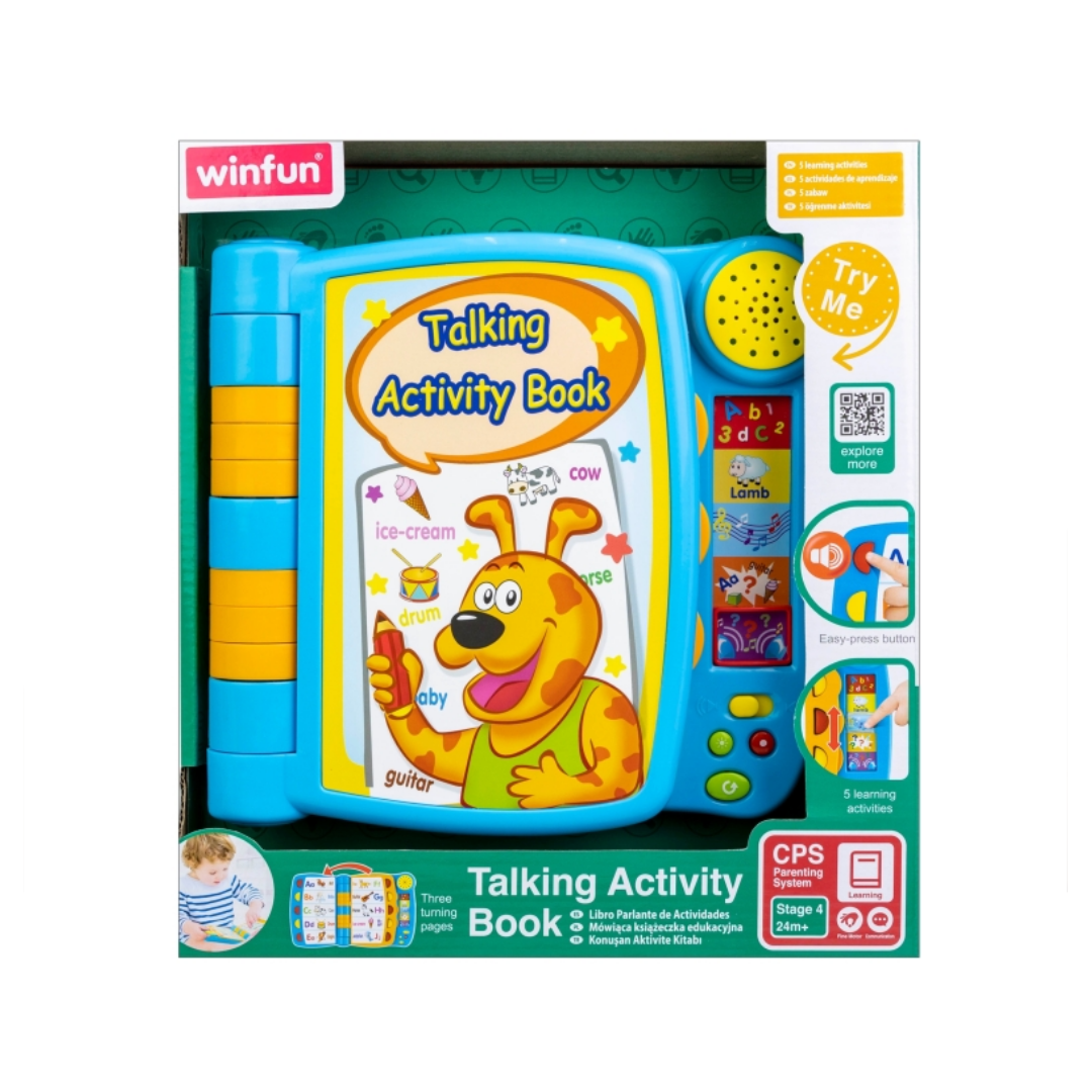 Talking Activity Book