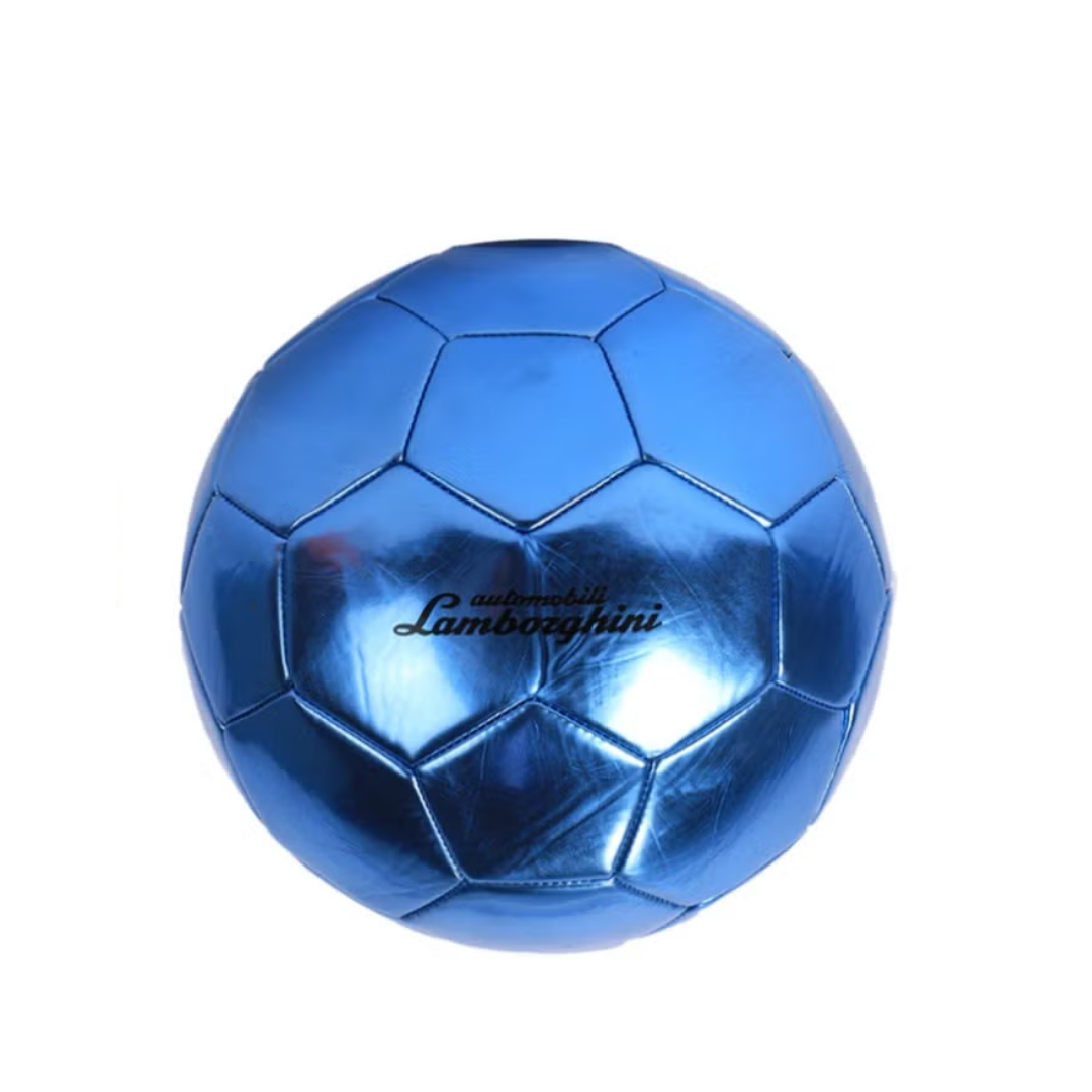 Lamborghini Size 2 Metallic PVC Soccer Ball - Blue