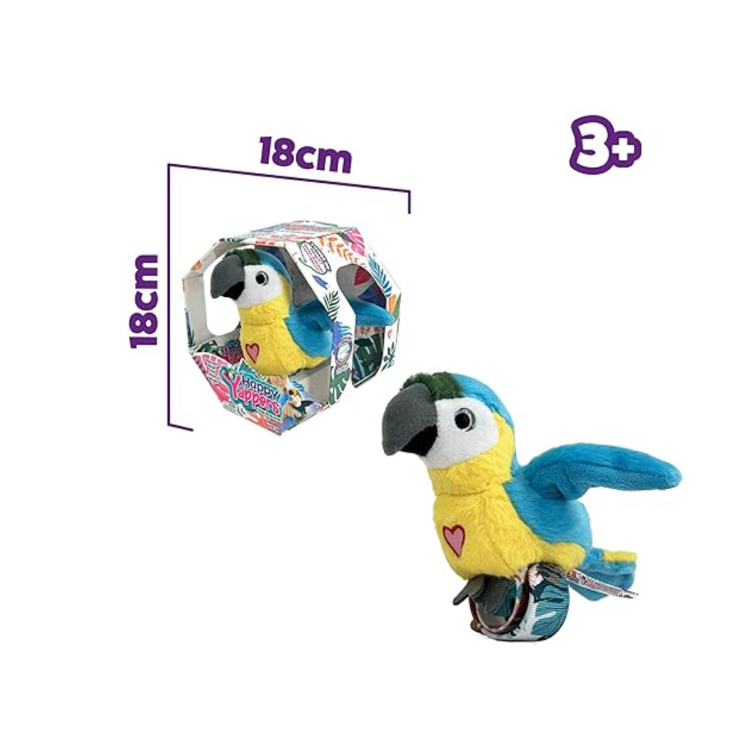 Happy Yappers Blue Parrot