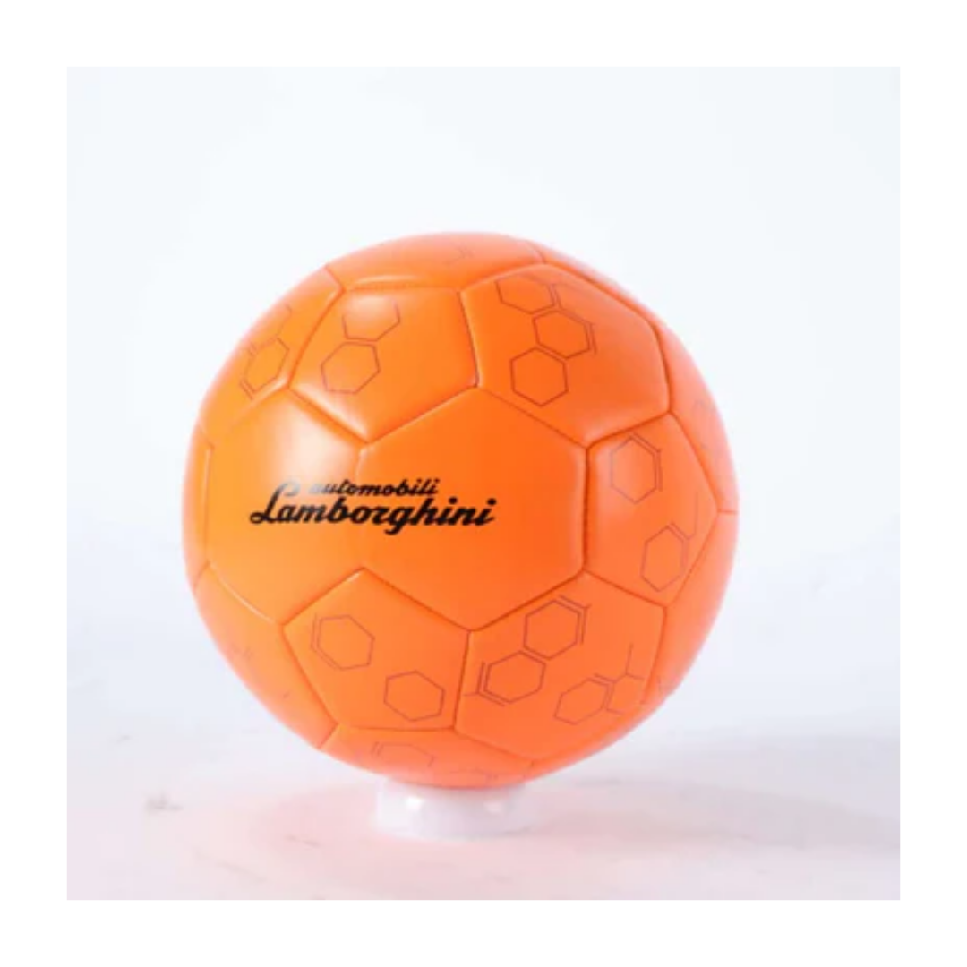Lamborghini Size 2 Machine Stitched PVC Soccer Ball - Orange