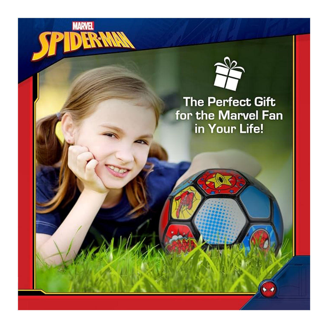 Marvel Spiderman Size 5 PVC Soccer Ball