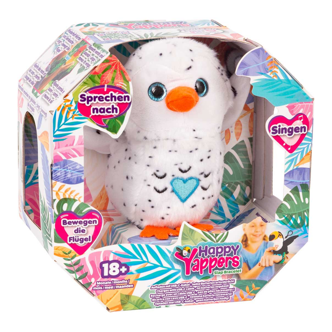 Happy Yappers White Owl