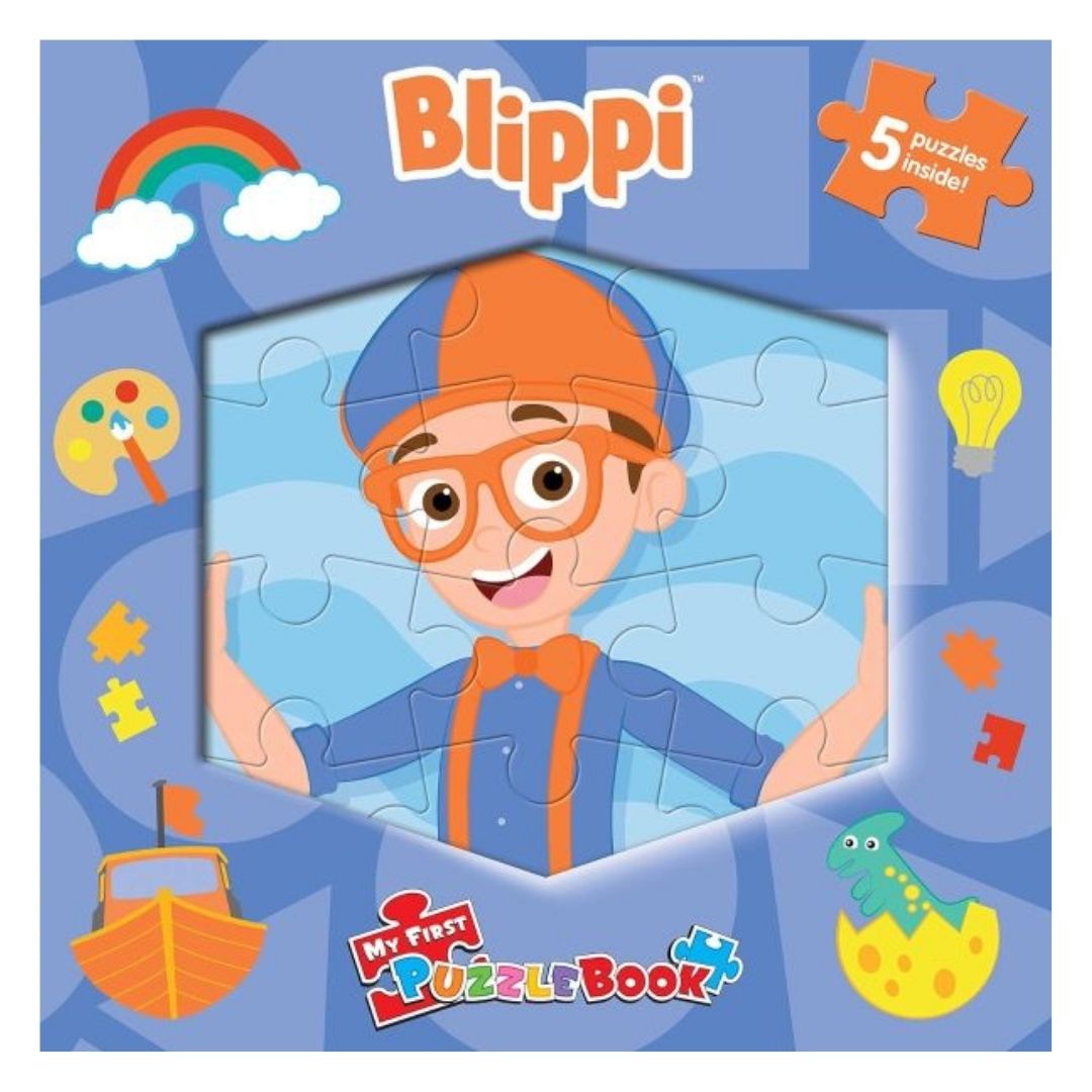 Moon Bug Blippi My First Puzzle Book
