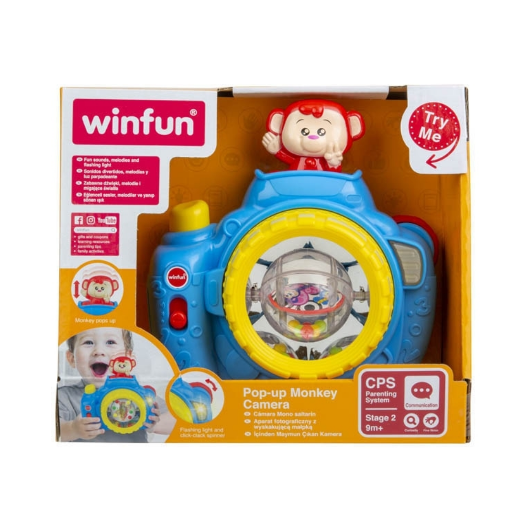 Pop-Up Monkey Camera