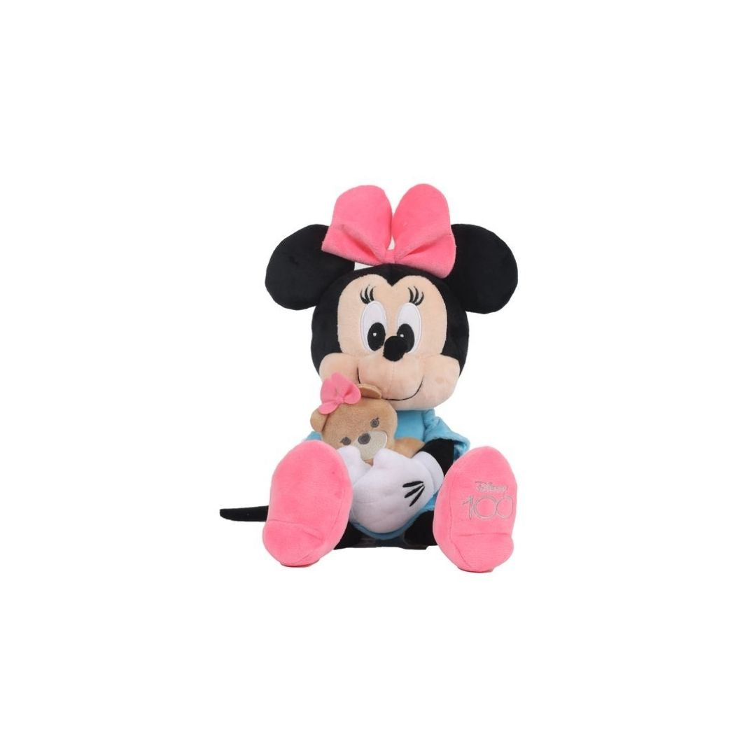 Disney Plush - Minnie Mouse Hugs & Love (Small, 14")