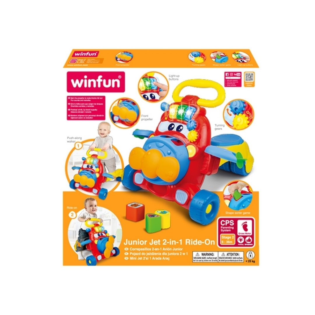 Winfun Junior Jet 2-in-1 Ride-On