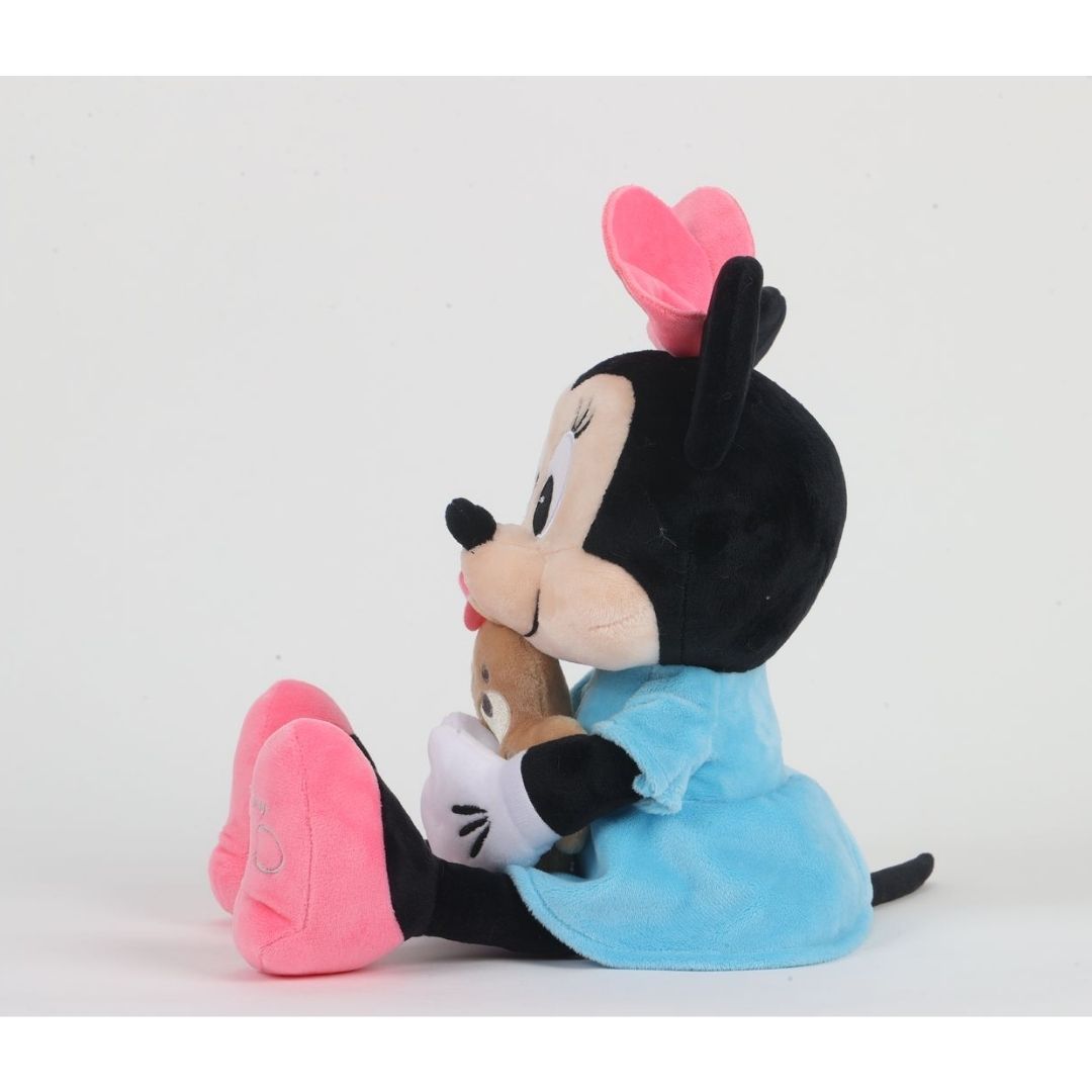 Disney Plush - Minnie Mouse Hugs & Love (Small, 14")
