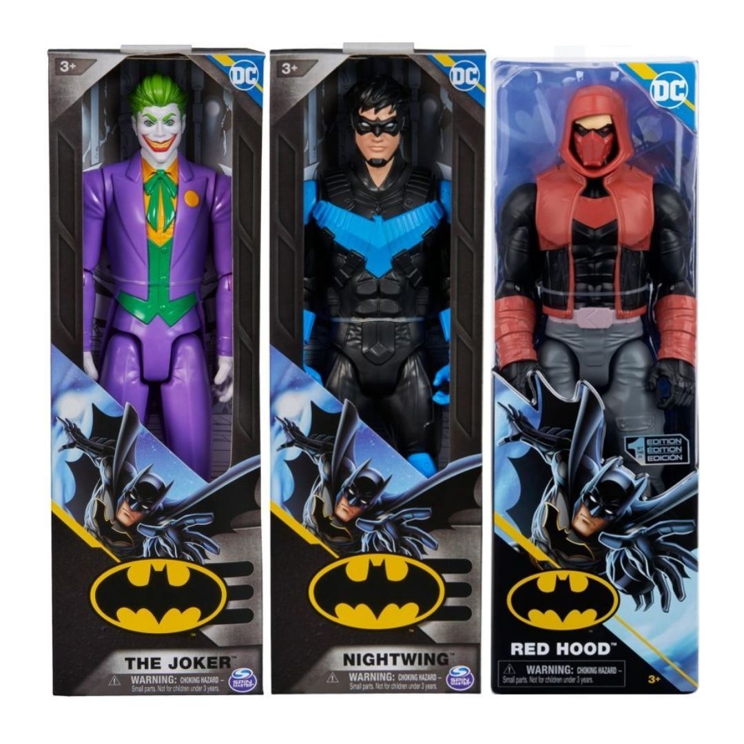 DC Comics Hero+Villain 12 3Asst