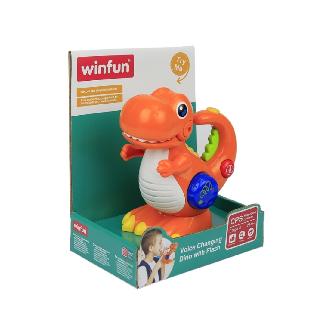 Voice Changing Dino With Flash