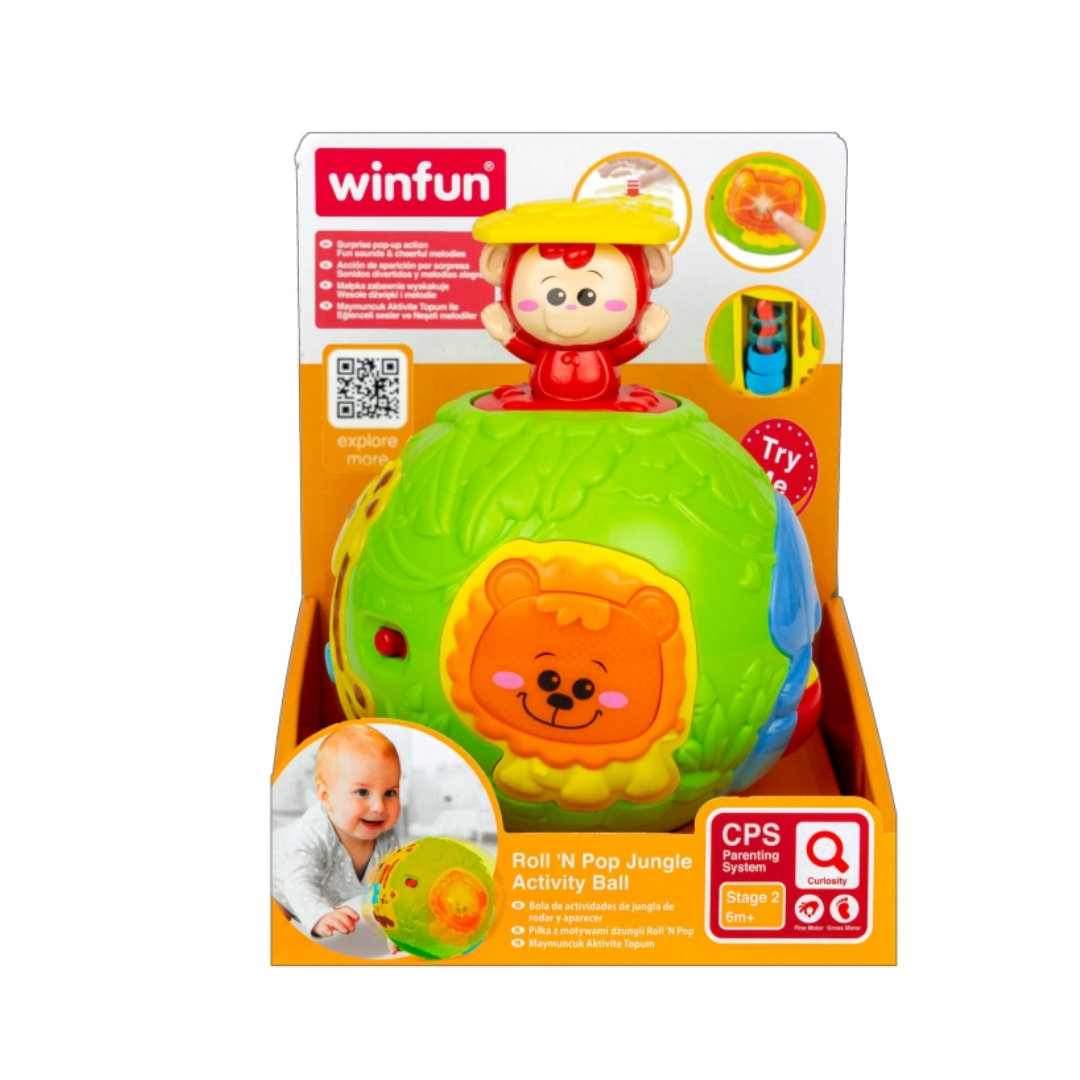 Roll 'N Pop Jungle Activity Ball