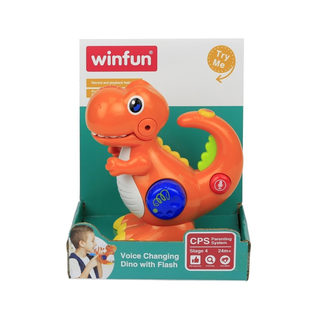 Voice Changing Dino With Flash