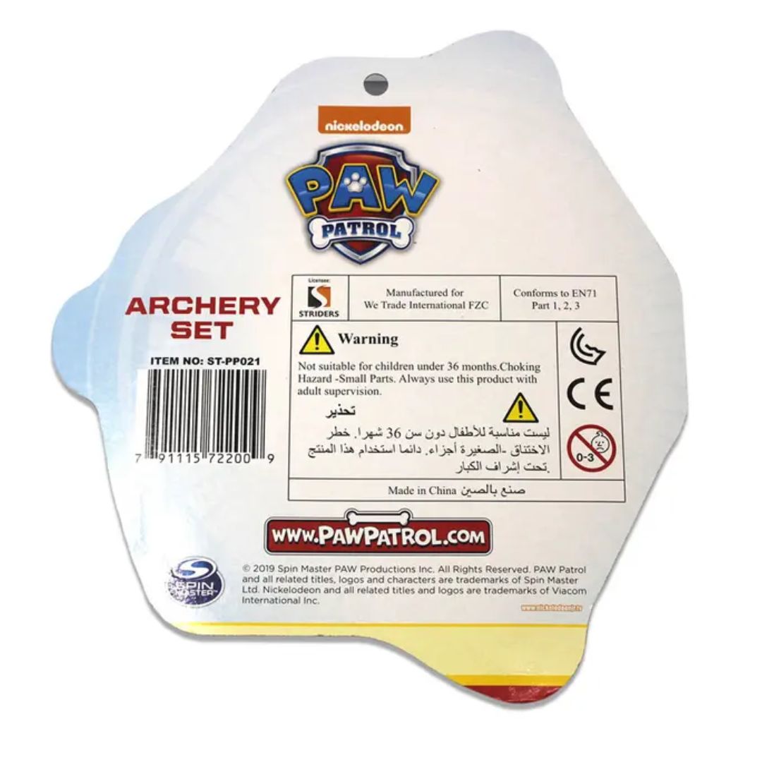 Paw Patrol Archery Set