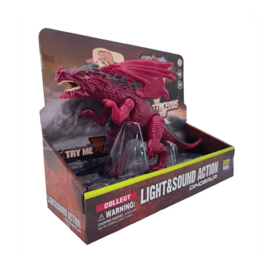 SAM Toys Press & Play Simulation Red Dragon