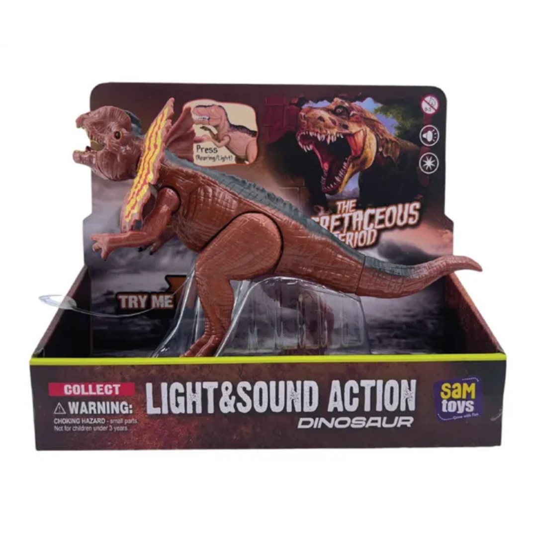 SAM Toys Press & Play Simulation Dilophosaurus