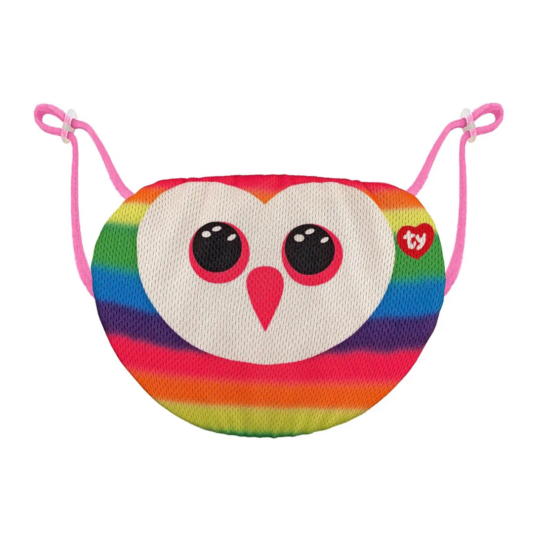 TY Mask Owl Owen Multicolor WOC