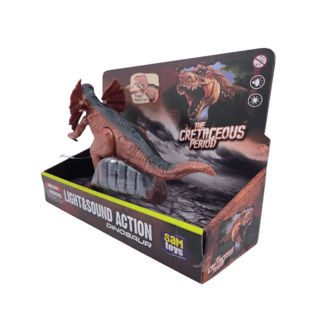 SAM Toys Press & Play Simulation Dilophosaurus