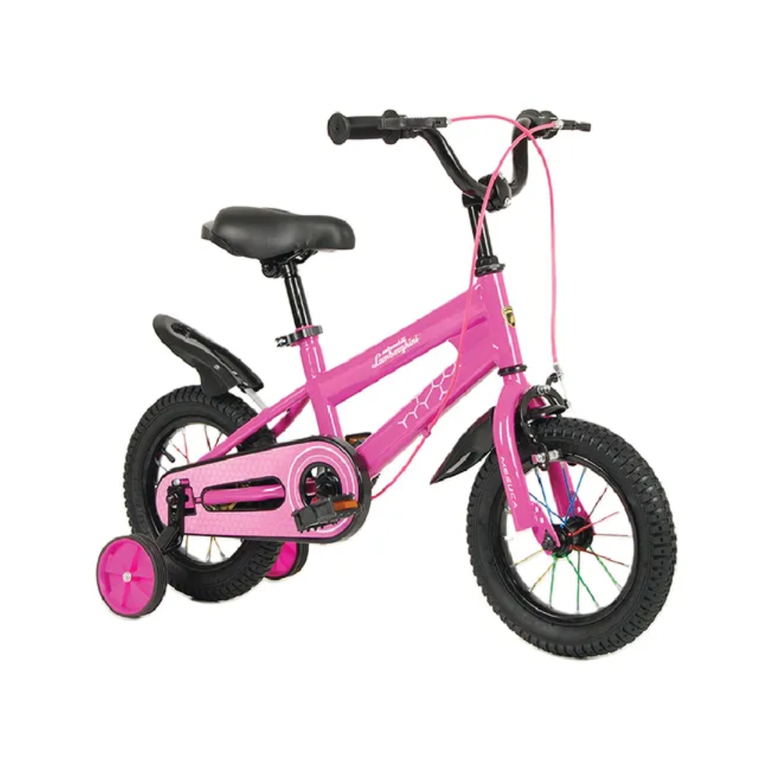 Lamborghini 16-Inch Kids Bicycle - Pink