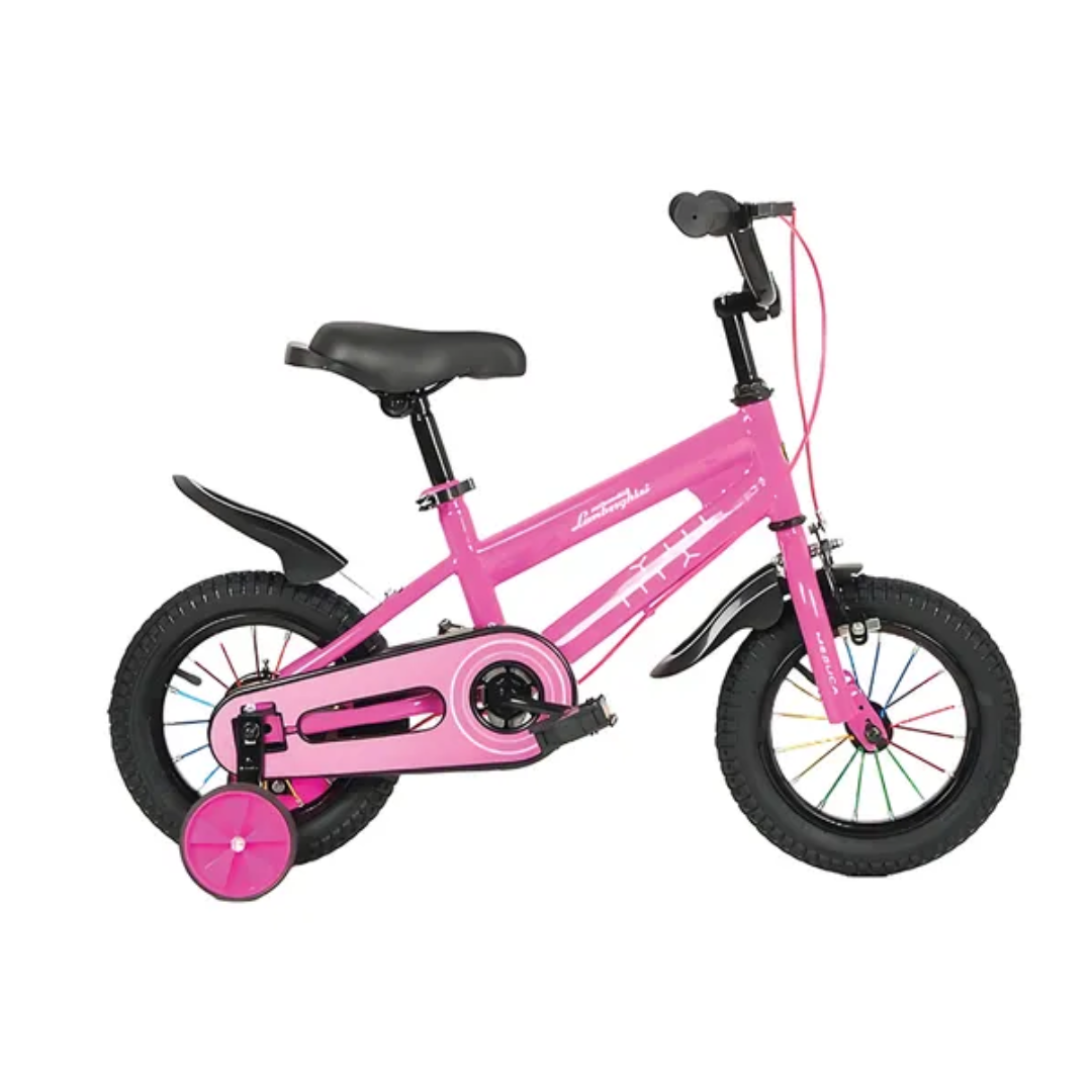 Lamborghini 16-Inch Kids Bicycle - Pink