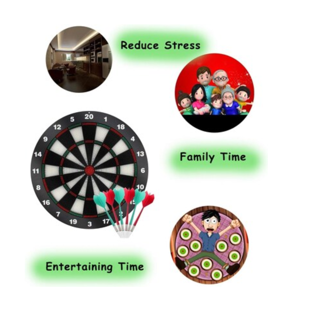Dart Set Including 6pcs Darts
