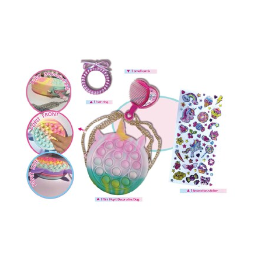 Popit Decorative Bag & Headwear Suit