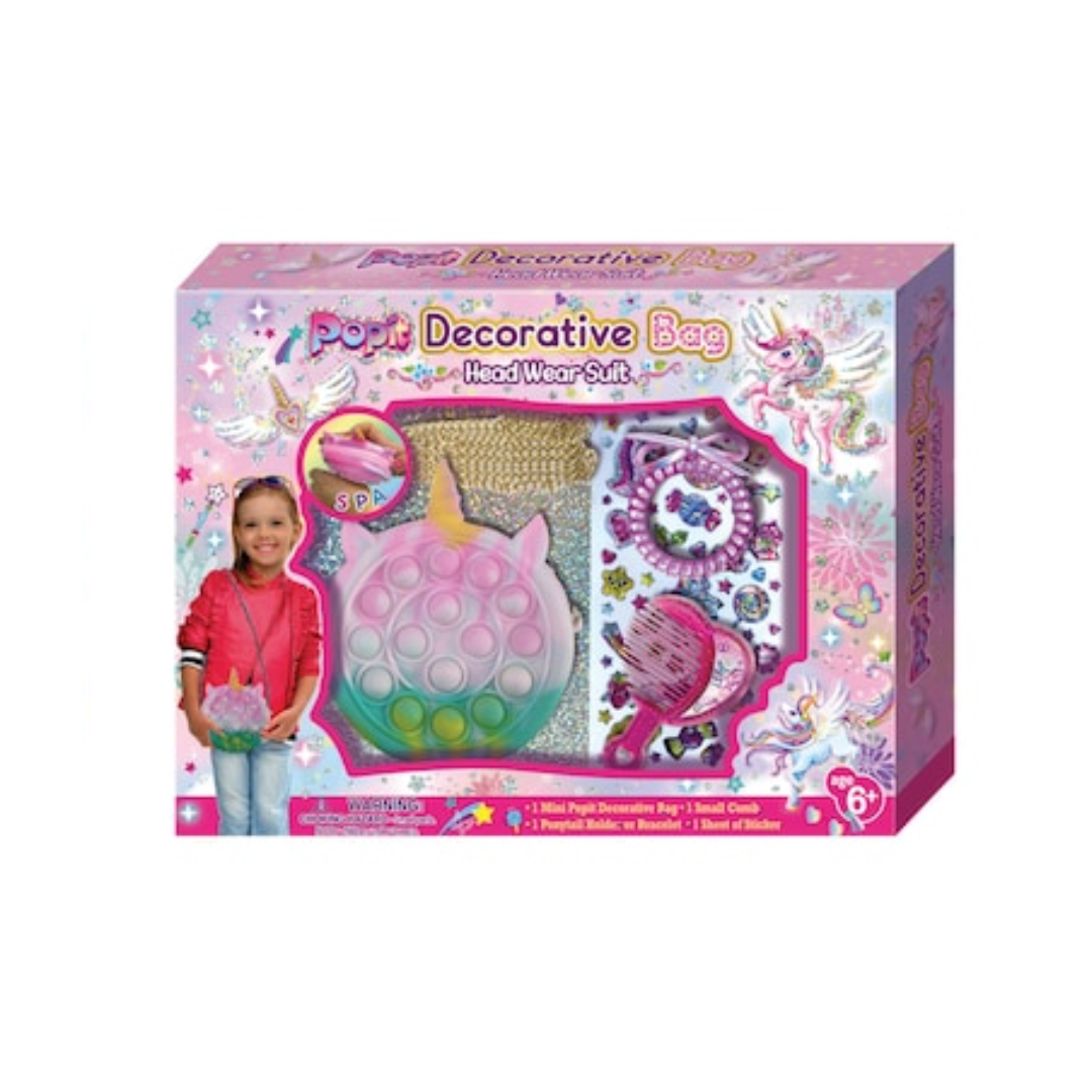 Popit Decorative Bag & Headwear Suit
