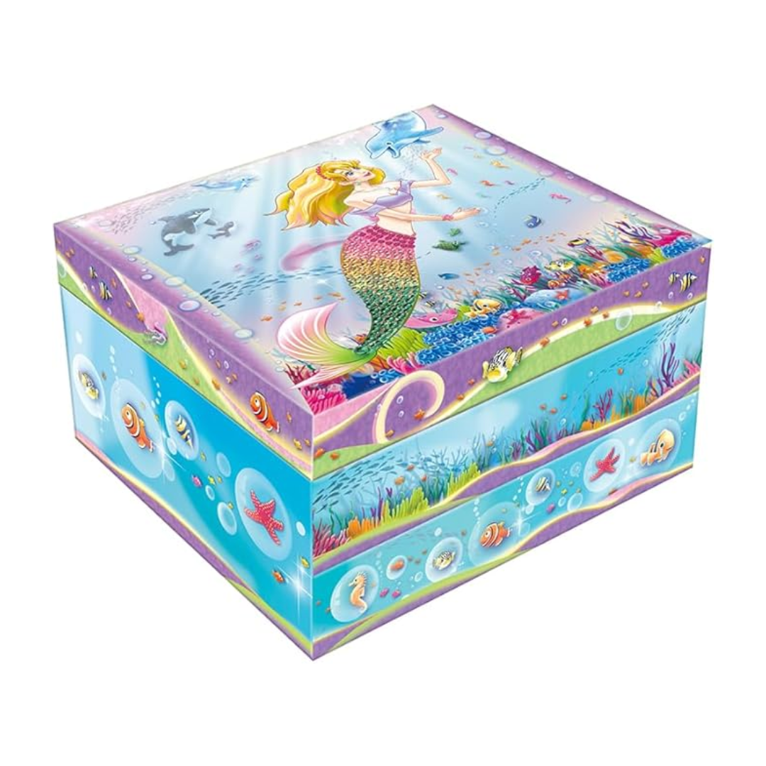 Heart Shape Musical Jewelry Box