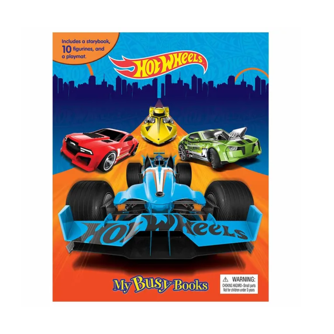 Mattel Hot Wheels My Busy Book