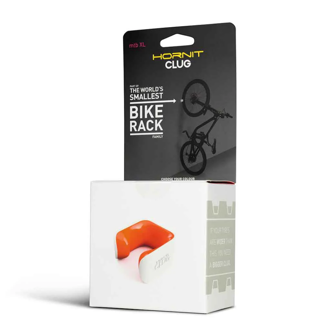 CLUG Hybrid Wall Mount - White/Orange