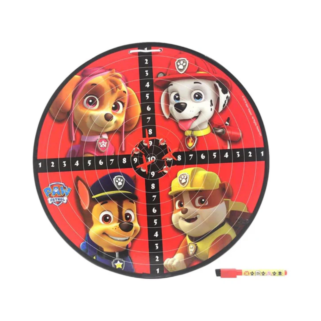 15" MAGNETIC DARTBOARD - Paw Patrol