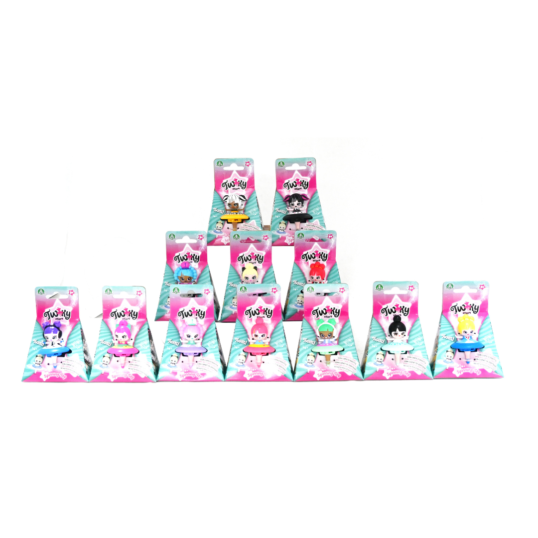 Twiky Spinning Top 6cm CDU12 W1 WOC