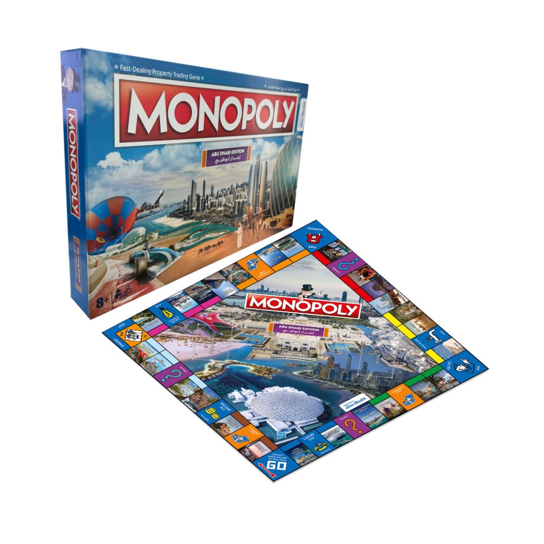 Monopoly Abu Dhabi Official Edition 1 UAE
