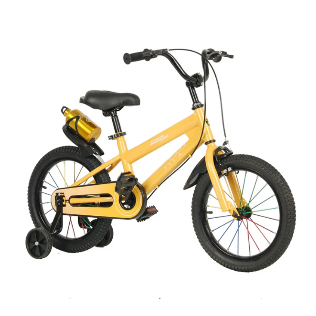 Lamborghini Kids Bike Yellow 12"