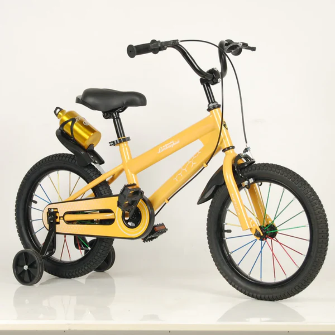 Lamborghini Kids Bike Yellow 12"